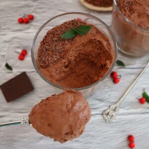 Mousse au Chocolat vegan – das beste Rezept mit Aquafaba und ohne Ei